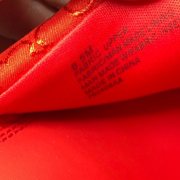 Gianni Bini Elegant Red Floral Women's Shoes size 8.5🌹 - Picture 13 of 15